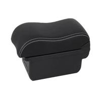 SPAMFAFGHQ For Opel For Corsa E Armrest Box Central Storage Box Interior Retrofit Car Accessories(B white line 3USB)