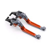 SPAMFAFGHQ for PCX125 PCX 150 PCX160 2010-2020 Brake Clutch Lever Pcx Motorcycle Accessories Adjustable Handle Set(Gray and red)
