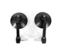 SPAMFAFGHQ For R For Nine-t 2014 2015 2016 2017 2018 2019 S1000RR Motorcycle Cafe Racer Bar End Mirror Handle Bar Rearview Side Mirrors(BLACK)