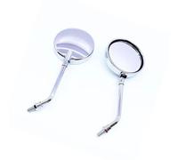 SPAMFAFGHQ For R For Nine T R1200GS S1000RR F800R S1000XR R1250GS F650GS G310R 8/10MM Universal Motorcycle Rearview Mirrors(Chrome,Long pole)