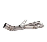 SPAMFAFGHQ For R1 R1M R10 MT10 2015 2016 2017 2018 2019 2020 2021 2022 2023 2024 2025 Motorcycle Stainless Steel Exhaust Pipe 60mm Tail Section Muffler Set(Style A)