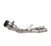 SPAMFAFGHQ For R1 R1M R10 MT10 2015 2016 2017 2018 2019 2020 2021 2022 2023 2024 2025 Motorcycle Stainless Steel Exhaust Pipe 60mm Tail Section Muffler Set(Style B)