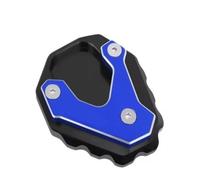 SPAMFAFGHQ For Silver Wing GT 400 600 2001-2017 Motorcycle Foot Side Stand Kickstand Enlarge Extension Support Plate Pad(Blue)