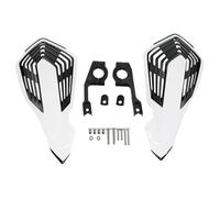 SPAMFAFGHQ For Suzuki 80-450CC RM RMZ RMX DR DRZ Enduro 7/8" Handlebar Universal Motorcycle Handguards 1 Pair(WHITE)