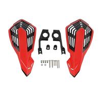 SPAMFAFGHQ For Suzuki 80-450CC RM RMZ RMX DR DRZ Enduro 7/8" Handlebar Universal Motorcycle Handguards 1 Pair(RED)