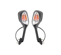 SPAMFAFGHQ For Suzuki GSXR600 GSXR 600 750 2006-2010 /K5 K6 K7 K8 GSXR1000 2005-2008 LED Rear View Side Mirrors Turn Signal Light(Clear Halogen)