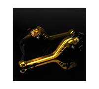 SPAMFAFGHQ for Suzuki GSXS1000 GSXS1000GT GSXS1000F GSX S GSX-S 1000 F GSX S1000 GT 2021 2022 2023 2024 Short/Long Motorcycle Brake Clutch Lever(Gold,177mm)