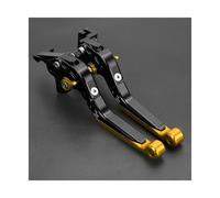 SPAMFAFGHQ for VOGE for Valico 125R R125 for Brivido 2023 2024 2025 Motorcycle Accessories Brake Clutch Lever Handle Levers(Black Gold)