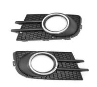 SPAMFAFGHQ For VW For Tiguan 2012 2013 2014 2015 2016 2017 2018 European Version 1/2pcs Car Front Bumper Fog Light Frame Trim(Left and Right)
