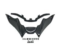 SPAMFAFGHQ For YAMAHA MT-09 MT09 MT 09 SP 2021 2022 2023 Motorcycle Sport Downforce Naked Forntal Spoilers Aerodynamic Wing Deflector(Carbon Fiber Look)