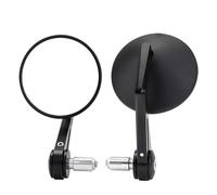 SPAMFAFGHQ For YAMAHA MT07 MT09 MT10 R1 R3 FZ6 TMAX530 TMAX 500 XMAX XJ6 XJR1300 Motorcycle Bar End Universal Rear View Mirrors 7/8" 22mm(Round Mirror)