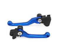 SPAMFAFGHQ for Yamaha YZ 250FX 2022-2026 Motorcycle Accessories Adjustable Folding Handlebar Pivot Brake Clutch Lever(Blue)