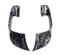 SPAMFAFGHQ For YAMAHA YZF-R7 2021-2023 Motorcycle Front Side Spoiler Winglet Aerodynamic Wing ABS Black Spoilers Kit Deflector(Forged colour)