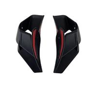 SPAMFAFGHQ For Yamaha YZFR7 2021 2022 2023 Motorcycle Fixed Wing Cover Aerodynamic Frame Wing Windshield Aileron(Matte black)