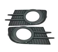 SPAMFAFGHQ Front Bumper Fog Light Grill Frame 1/2pcs For VW For Tiguan 2012 2013 2014 2015 2016 2017 2018 European Version(Left and Right)