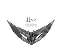 SPAMFAFGHQ Front Wheel Fender Beak Nose Cover Extension For Kawasaki For Versys650 For Versys 650 KLE650 LE650E 2015-2021(Carbon Look)