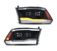 SPAMFAFGHQ Headlights For Dodge For Ram 1500 2500 3500 2009-2018
