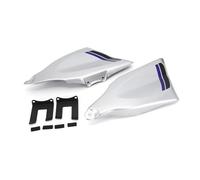 SPAMFAFGHQ Motorcycle ABS Guard Protector Upper Frame Infill Middle Side Panel FOR YAMAHA MT-09 MT09 MT 09 2021 2022 2023(Silver black blue)