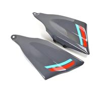 SPAMFAFGHQ Motorcycle ABS Guard Protector Upper Frame Infill Middle Side Panel Side Spoilers FOR YAMAHA MT-09 MT09 2021-(Dark grey red cyan)