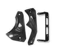 SPAMFAFGHQ Motorcycle Accessories Engine Chassis Guard Fairing Exhaust Guard Protective Cover Accessories For GSX 8S GSX8S 2022-2025(Carbon fiber)