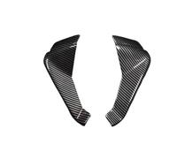 SPAMFAFGHQ Motorcycle Accessories Front Lip Wind Wing Cover For Aprilia RS660 RS 660 2021-2024 Cone Aerodynamics Fairing Winglets(Carbon Fiber Texture)
