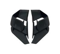 SPAMFAFGHQ Motorcycle Aerodynamic Front Spoiler Fixed Wing Suitable For S1000RR 2015 2016 2017 2018 ABS Side Winglet Windshield Wings(Matte Black)