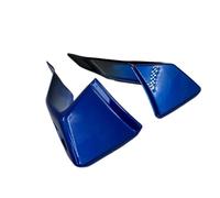SPAMFAFGHQ Motorcycle Aerodynamic Wing Kit Fixed Winglet Fairing For Yamaha YZF R3 R25 2019 2020 2021 2022 2023 2024(Blue)