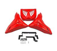 SPAMFAFGHQ Motorcycle Engine Lower Belly Pan Spoiler Fairing Mounting Bracket For Rebel CMX 500 CMX500 2017-2024(RED)