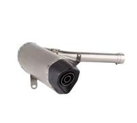SPAMFAFGHQ Motorcycle Escape Slip-on ATV Exhaust Muffler With Link Pipe For Can Am For Renegade 850 570 2016 2017 2018 2019 2020 2021 2022