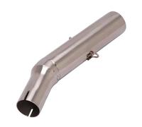 SPAMFAFGHQ Motorcycle Exhaust Escape Middle Link Pipe Moto Muffler Adapter Connec Slip On For Y&amaha For Tricker XG250 XT250 XG 250 2004-2008(Style A)