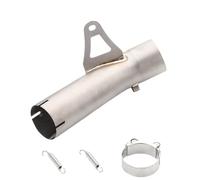 SPAMFAFGHQ Motorcycle Exhaust Muffler Titanium Alloy Middle Link Pipe Connection Pipe For B&MW S1000RR S 1000 RR 2009 2010 2011 2012 2013 2014 2015