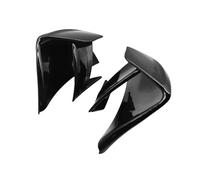 SPAMFAFGHQ Motorcycle Fairing Parts Pneumatic Wing Kit Fixed Wing For Suzuki GSX-R1000R GSXR1000 2017 2018 2019 2020 2021 2022 2023(Bright black)