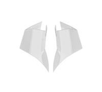 SPAMFAFGHQ Motorcycle Fairing Winglet Spoiler For S1000RR M1000RR 2023 2024 Windshield Wing Fairing Fixed Front Side Aerodynami(WHITE)