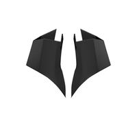 SPAMFAFGHQ Motorcycle Fairing Winglet Spoiler For S1000RR M1000RR 2023 2024 Windshield Wing Fairing Fixed Front Side Aerodynami(Matte black)