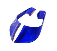 SPAMFAFGHQ Motorcycle Fixed Wind Wing Spoiler ABS Carbon Paint Aerodynamic Side Winglets For YAMAHA YZF-R7 YZFR7 YZF R7 2021-2024(Blue)