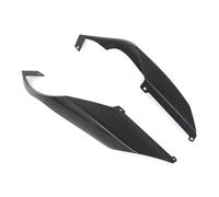 SPAMFAFGHQ Motorcycle Fixed Wing Fairing Rear Tail Wing Spoiler Side Panel Cover Winglet Fairing For Kawasaki ZX-4R ZX-4RR ZX-25R 2020-2025(Matte Black)