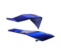 SPAMFAFGHQ Motorcycle Fixed Winglets Aerodynamic Downforce Side Wings Spoiler Fairing For Yamaha YZF R25 R3 YZF-R3 2019-2024(Blue)