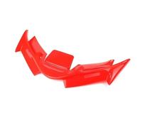 SPAMFAFGHQ Motorcycle Front Fairing ABS Aerodynamic Winglets Guard Winglet Cover For YAMAHA YZF R15v4 R15M 2021 2022 2023(RED)