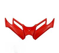 SPAMFAFGHQ Motorcycle Front Fairing Winglet Aerodynamic Wing Cover Trim Spoiler Winglet Body Work For Suzuki GSX250R GSX250 GSX-250R(RED)
