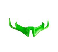 SPAMFAFGHQ Motorcycle Front Fairing Winglet Wing Cover Trim For YAMAHA R15 V3 2017 2018 2019 2020 2021 Shark Fin Beak Moto Accessories(Green)