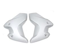 SPAMFAFGHQ Motorcycle Front Radiator Guard Frame Side Panel Fairing Cover For R1250GS LC R1250 GS R 1250GS 2018-2023(Silvery)