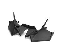 SPAMFAFGHQ Motorcycle Front Spoiler Winglets Aerodynamic Wing Spoiler Front Fairing Accessories For Kawasaki Z650 Z 650 2021-2025(BLACK)