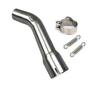 SPAMFAFGHQ Motorcycle Modification Exhaust Middle Link Pipe Muffler For Y&amaha FZ1 FZ1-N FZ1000 FZ 1000 2006 2007-2015 Exhaust Mid-Pipe
