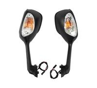 SPAMFAFGHQ Motorcycle Side Rear View Mirror Turn Signal For Suzuki GSXR 600 GSXR 750 2011 2012 2013 2014 2015 2016 2017 GSXR1000 2009-2016