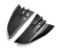 SPAMFAFGHQ Motorcycle Winglet Aerodynamic Side Wing Fin Spoiler For YAMAHA MT07 MT09 MT03 MT25 MT125 MT-07 MT-09 All Year(Glossy Carbon Look)