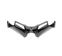 SPAMFAFGHQ Motorcycle Winglet Aerodynamic Wing Kit Spoiler Motor Accessories For Kawasaki For Ninja 300 For Ninja250 For NINJA300 250 EX300 2013-2017(BLACK)