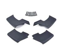 SPAMFAFGHQ Motorcycle Winglet Aerodynamic Wing Kit Spoilers For DUCATI For Streetfighter V4 S SP V2 S Black Spoiler Fxed Winglets Wings(BLACK)