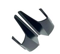 SPAMFAFGHQ Motorcycle Winglet Side Spoiler ABS Front Fairing Protector Wing Cover For ADV150 2019 2020(BLACK)