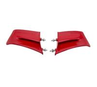SPAMFAFGHQ Patterned Wings Side Panels Fixed Wing Cover Kit For Ducati For Panigale V4 V4S V4R 2022 2023(RED)