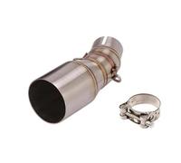 SPAMFAFGHQ Slip On For B&MW C400 C400X C400GT 2018-2020 Full System Motorcycle Exhaust Escape Moto Middle Link Pipe Carbon Fiber Muffler(Style A)